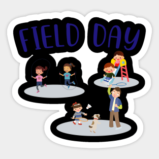 Field Day for Kids and Teachers Sticker